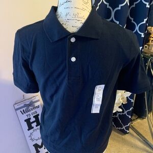 Navy Blue Short Sleeve Shirt